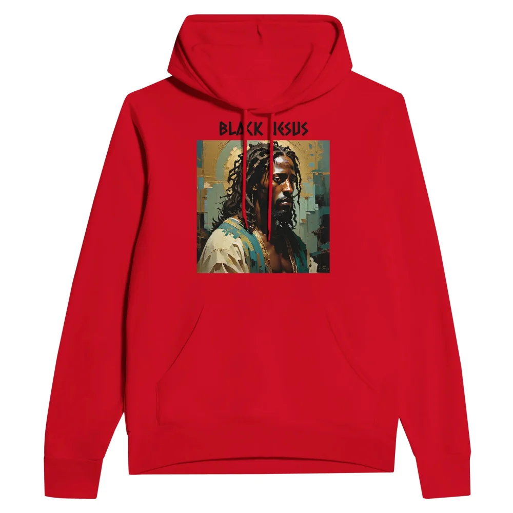 Black Jesus Pullover Hoodie - Image 7